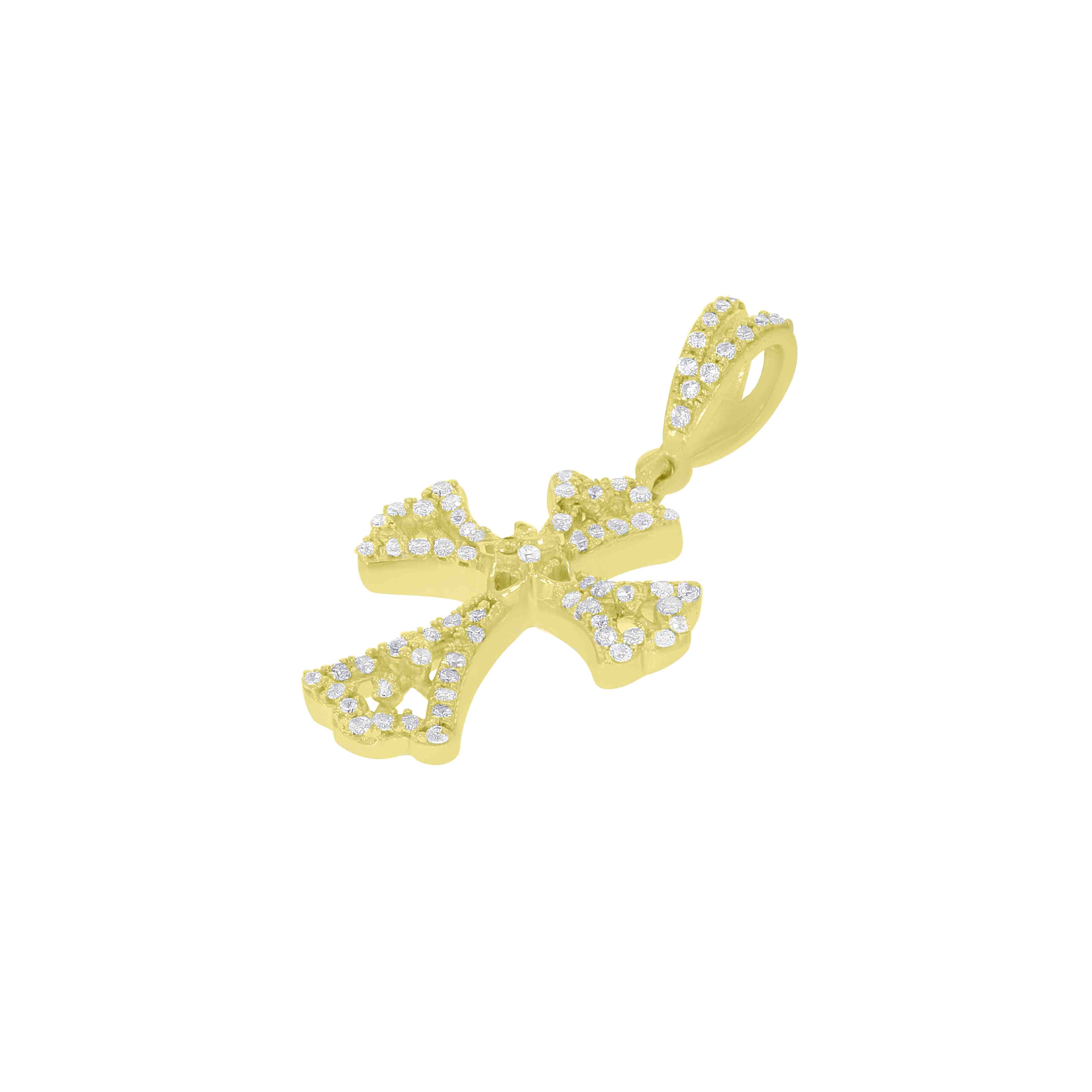 Cross Diamond Pendant PD31216A